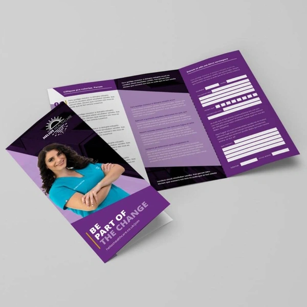 Perforated Folded Leaflet - 6pp